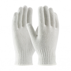 PIP 35-CB110/L, COTTON/POLYESTER BLEND, MEDIUM WEIGHT, 7GAUGE, BLEACHED WHITE