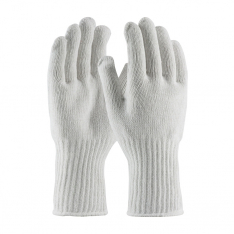 PIP 35-CB604/L, COTTON/POLYESTER BLEND, EXTRA HEAVY WEIGHT, 7G, BLEACHED WHITE, 4" CUFF CUF