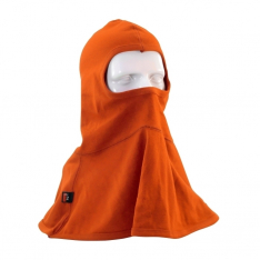 PIP 385-FRBL11-OR, AR/FR BALACLAVA SINGLE LAYER, 11 CAL, 6.5 OZ INTERLOCK COTTON, OR