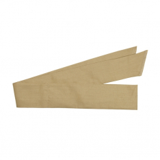 PIP 393-100-KHK, COOLING BANDANA, ABSORBENT COOLING CRYSTALS, POLY/COTTON, KHAKI