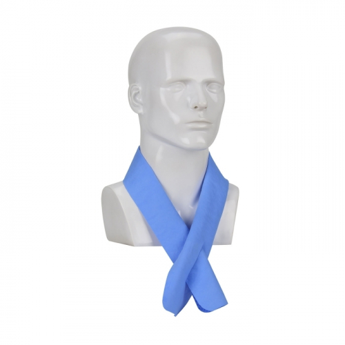 PIP 393-650-B, EZ-COOL EVAP. COOLING NECK WRAP, PVA FABRIC 4"X 30", BLUE EZ-COOL