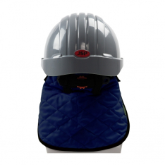 PIP 396-EZFR811, EZ-COOL HARD HAT VISOR, FR TREATED ELASTIC BACK, REFL TAPE, HI VIS YLW