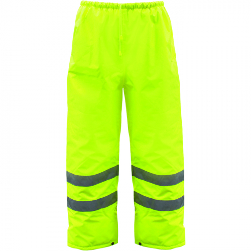 PIP 3NR40002X, ANSI 107 CLASS E INSULATED HI VIS PU/OXFORD WATERPROOF PANT