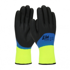 PIP 41-1415/L, G-TEK POLYKOR, 15G W/ ACRYLIC LINER DOUBLE DIP W/ 3/4 NITRILE FOAM, A3