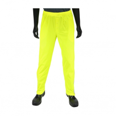 PIP 4540P/2XL, WEST CHESTER, HI-VIS YELLOW STRETCH PU RAIN PANTS