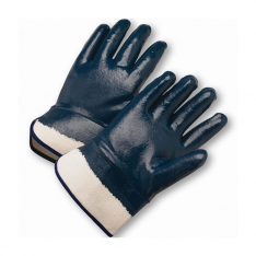 PIP 4550FC, WEST CHESTER, HEAVY WEIGHT, NITRILE FULLY COATED PALM, SAFETY CUFF