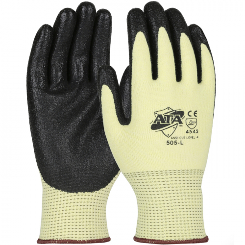 PIP 505-XXL, ATA NITRILE COATED, ANSI A4