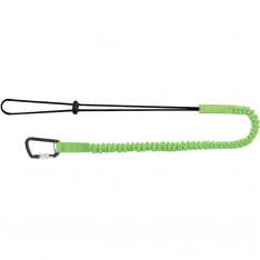 PIP 533-100011, SINGLE LEG TOOL LANYARD, LOCKING CARABINER, SHOCK CORDING, MAX LIMIT 10 POUNDS