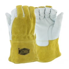 PIP 6143/L, IRONCAT PREMIUM GOATSKIN/COWHIDE, MIG WEDLING, 4" CUFF, KEVLAR THREAD THREA