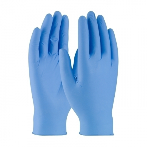 PIP 63-233PF/L, AMBI-DEX OCTANE DISPOSABLE NITRILE, 3 MIL BLUE, POWDER FREE, TEXT GRIP