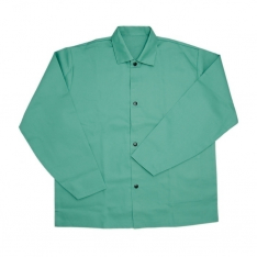 PIP 7040/2XL, IRONCAT 30" FR GREEN TWILL COTTON 9OZ JACKET