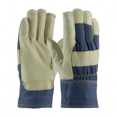 PIP 78-3927/L, TOP GRAIN PIGSKIN, THINSULATE LINING, BL./GRN. FABRIC BACK, SC