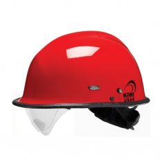 PIP 804-3406, PACIFIC R3V4 KIWI USAR W/EYE VISOR, RED, 3-PT NOMEX CS, NFPA 1951