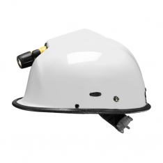 PIP 806-3009, PACIFIC R3T KIWI W/ LIGHT HOLDER, WHITE, RATCHET, 3-PT CHIN STRAP