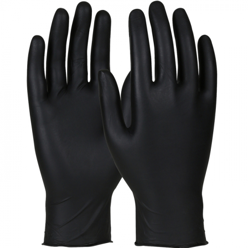 PIP 84-504, BLACK QUALATRILE NF NITRILE GLOVE 100/PB, 10 PB/CASE LARGE