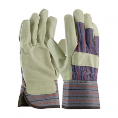 PIP 87-3563/L, TOP GRAIN PIGSKIN, PREMIUM GRADE, GUNN CUT, RUBBERIZED SC
