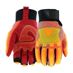 PIP-87840-L, R2, Safety Rigger Cut Glove, Hi-Vis T