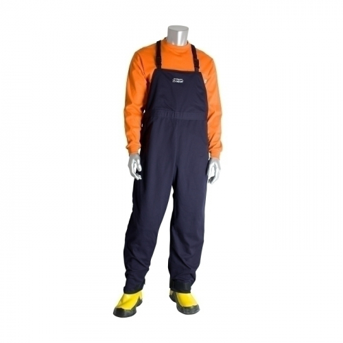 PIP 9100-21731/2XL, 25 CAL FR OVERALL, MULTI LAYER, COTTON, NFPA 70E/ASTM F1506, NAVY