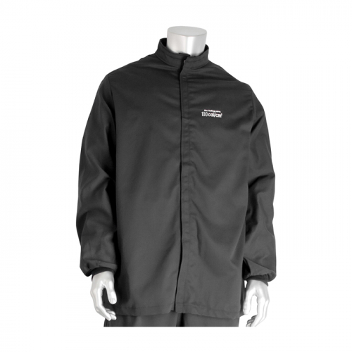 PIP 9100-52750/3XL, 100 CAL FR JACKET, MULTI LAYER, COTTON, NFPA 70E/ASTM F1506, NAVY
