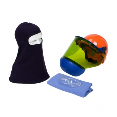 PIP 9150-52508, 12 CAL KIT, ARC SHIELD/BAG, HARD HAT, BALACLAVA, GLASSES