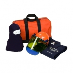PIP 9150-5388E/2X, 8 CAL, DUAL CERT. COVERALL KIT, ARC SHIELD, HH, BAL, BAG, GLASSES