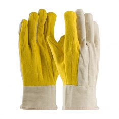 PIP M18BT, REGULAR GRADE POLY/COTTON, 2-LAYER GOLD PALM, CANVAS BACK, BAND TOP