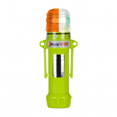 PIP 939-AT293-A/W, AMBER/WHITE, DUAL FLASHING 2-COLOR, 4+4 LED, FOUR "AA" BATTERIES BATTE