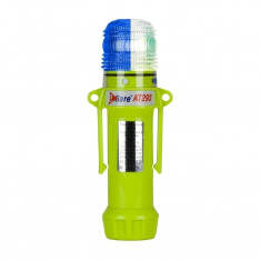 PIP 939-AT293-B/W, BLUE/WHITE, DUAL FLASHING 2-COLOR, 4+4 LED, FOUR "AA" BATTERIES BATTER