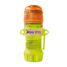 PIP 939-EF350-A, COMPACT, AMBER, FLASHING 1-COLOR, 4 LED, FOUR "AA" BATTERIES