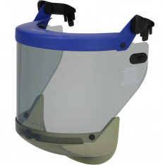 PIP 9400-55511, 20 CALARC SHIELD, SLOTTED MOUNT BRACKET & CHIN PROTECTOR