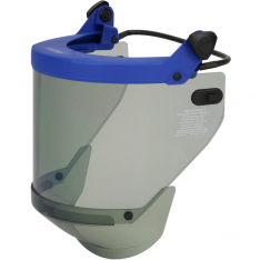 PIP 9400-55514, 12 CAL HT ARC SHIELD WITH UNIVERSAL MOUNT FOR SLOTTED AND NON-SLOTTED HARD HATS
