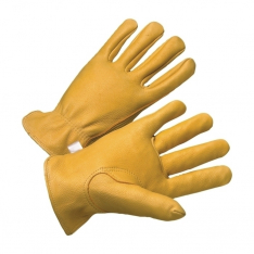 PIP 9920KT/L, DEERSKIN LEATHER DRIVERS, KEYSTONE THUMB, POSI-THERM LINING, SLIP-ON CUFF