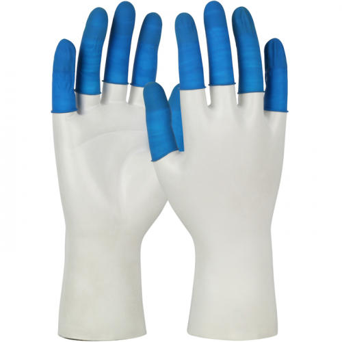 PIP BFL, POWDER-FREE BLUE LATEX FINGERCOT 720PC/PK, 20PK/CS LARGE