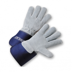 PIP IC9/L, IRONCAT SPLIT COWHIDE LEATHER PALM, FULL BACK, KEVLAR SEWN, GAUNTLET