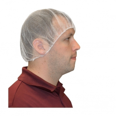PIP UC-18-1000, WEST CHESTER 18" NYLON WHITE HAIR NET