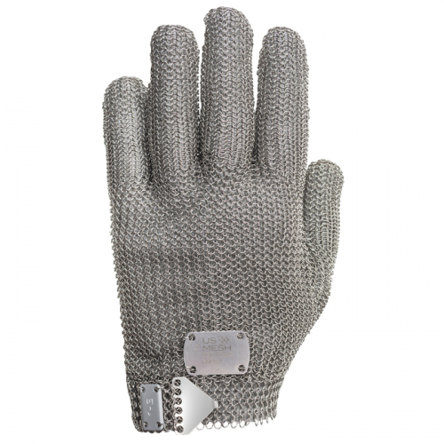 PIP USM-1180-L WRIST LENGTH METAL MESH GLOVE - HOOK & CLASP -L