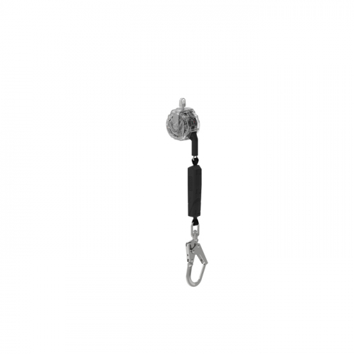 MSA VTOHG-031-ZM-A, V-TEC PFL, 10', single-leg, 36CLS large steel swivel snaphook, ANSI Z359.14-2021