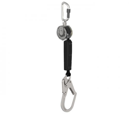 MSA VTOHW-031-DF-A, V-TEC PFL, 10', single-leg, 36CL large steel snaphook, aluminum triple action ca
