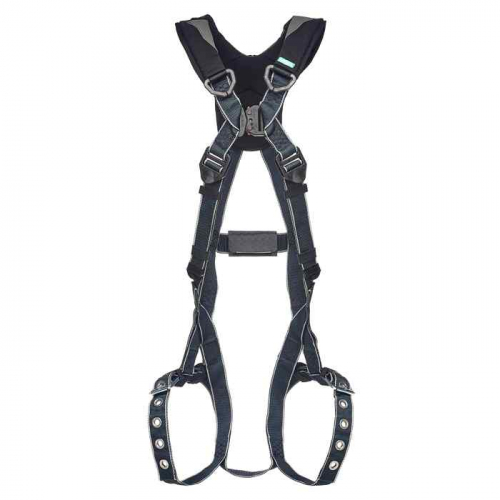 MSA  10252166, V-Fit Arc Flash Harness, Back D-Ring, Tongue Buckle Leg Straps, Super Extra Large (SX