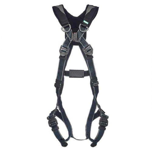 MSA  10252169, V-Fit Arc Flash Harness, Back D-Ring, Quick-Connect Leg Straps, Extra Large (XL)