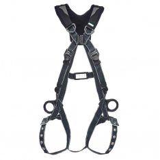 MSA  10252201, V-Fit Arc Flash Harness, Back & Hip D-Ring, Tongue Buckle Leg Straps, Extra Small (XS