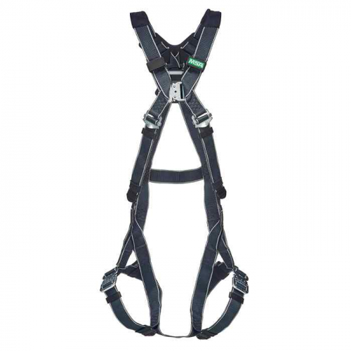 MSA  10252236, V-Form Welding Harness, Back D-Ring, Quick-Connect Leg Straps, Extra Small (XSM)