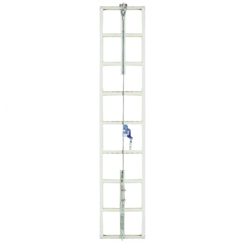 MSA SFPLS350020, SureClimb Permanent Vertical Lifeline Cable System, energy-absorber, 20ft