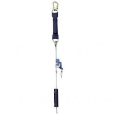 MSA SFPLS353030, SureClimb Temporary Vertical Lifeline Cable System, energy-absorber, 30ft