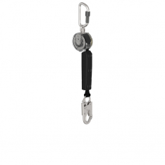 MSA  VTOHW-031-DB-A, V-TEC PFL, 10', single-leg, 36C snaphook, aluminum triple action carabiner (top