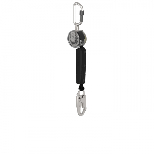 MSA  VTOHW-031-DB-A, V-TEC PFL, 10', single-leg, 36C snaphook, aluminum triple action carabiner (top