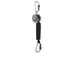 MSA  VTOHW-031-DD-A, V-TEC PFL, 10', single-leg, aluminum triple action carabiner, aluminum triple a