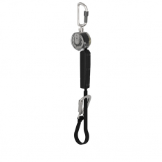 MSA  VTOHW-031-DJ-O-TB, V-TEC PFL, 10', single-leg, tie-back, FP5K snaphooks, aluminum triple action