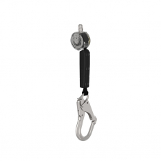 MSA  VTOHW-031-ZA-A, V-TEC PFL, 10', single-leg, AL36CL large aluminum snaphook, ANSI Z359.14, OSHA