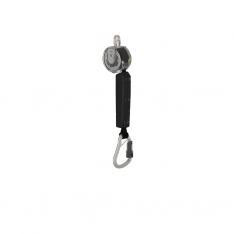 MSA  VTOHW-031-ZD-A, V-TEC PFL, 10', single-leg, aluminum triple action carabiner, ANSI Z359.14, OSH